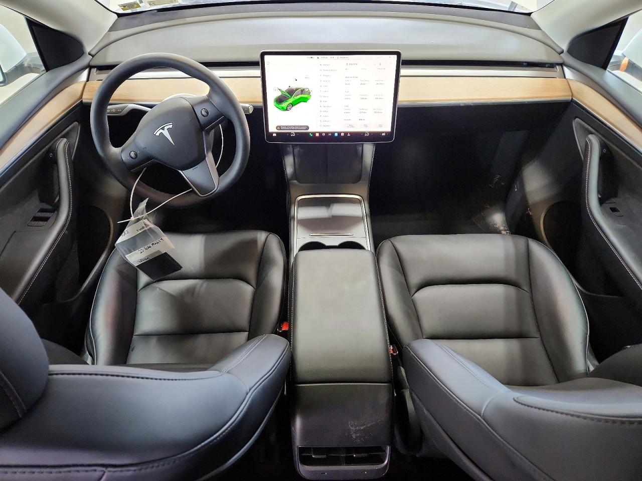 2023 Tesla Model Y VIN 7SAYGDEE7PF606971 COPART salvage auction — Rear End, NY - MV-907A SALVAGE CERTIFICATE, sold $8,900 on 2026-07-06 (photo 8)