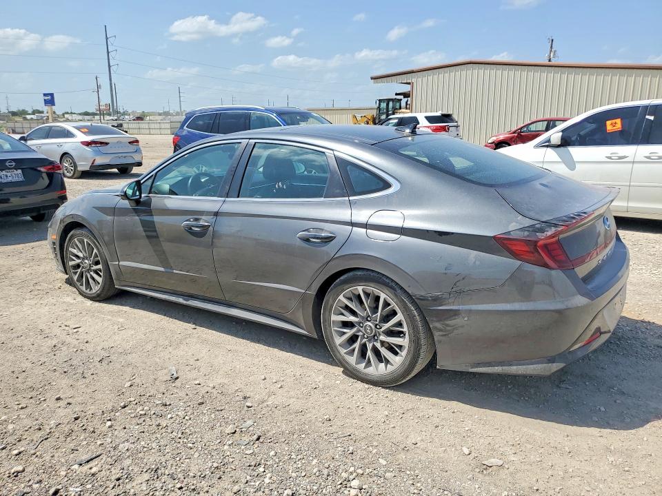 2023 Hyundai Sonata VIN KMHL34J29PA259856 COPART salvage auction — WATER/FLOOD, TX - SALVAGE TITLE-FLOOD DAMAGE (P), sold $6,000 on 2026-07-22 (photo 2)