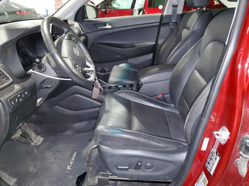 2020 Hyundai Tucson VIN KM8J3CAL1LU246294 COPART salvage auction — FRONT END, Ia - Cert Of Title-Salvage Title, sold $4,050 on 2026-07-22 (photo 7)