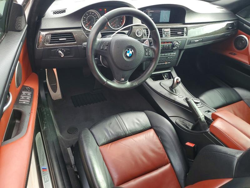 2013 BMW M3 VIN WBSDX9C53DE785947 COPART salvage auction — FRONT END, Tx - Salvage Vehicle Title, sold $8,500 on 2026-07-13 (photo 8)