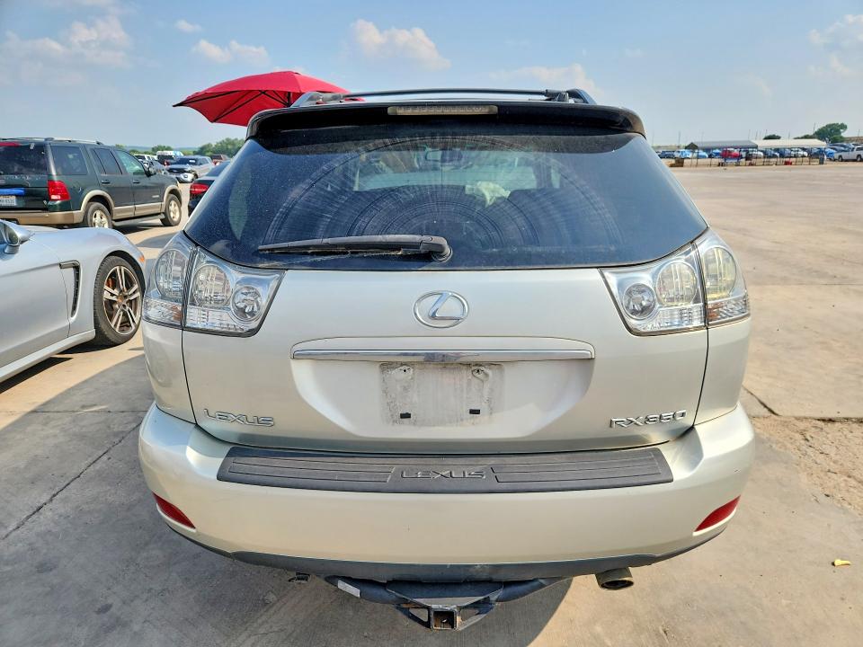 2007 Lexus Rx 350 VIN 2T2HK31U77C013517 COPART salvage auction — FRONT END, TX - CERTIFICATE OF TITLE, sold $1,300 on 2026-07-02 (photo 6)