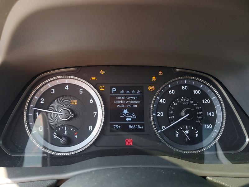 2022 Hyundai VIN 5NPEG4JA1NH146546 COPART salvage auction — REAR END, Sc - Cert Of Title-Salvage, sold $3,500 on 2026-07-22 (photo 9)