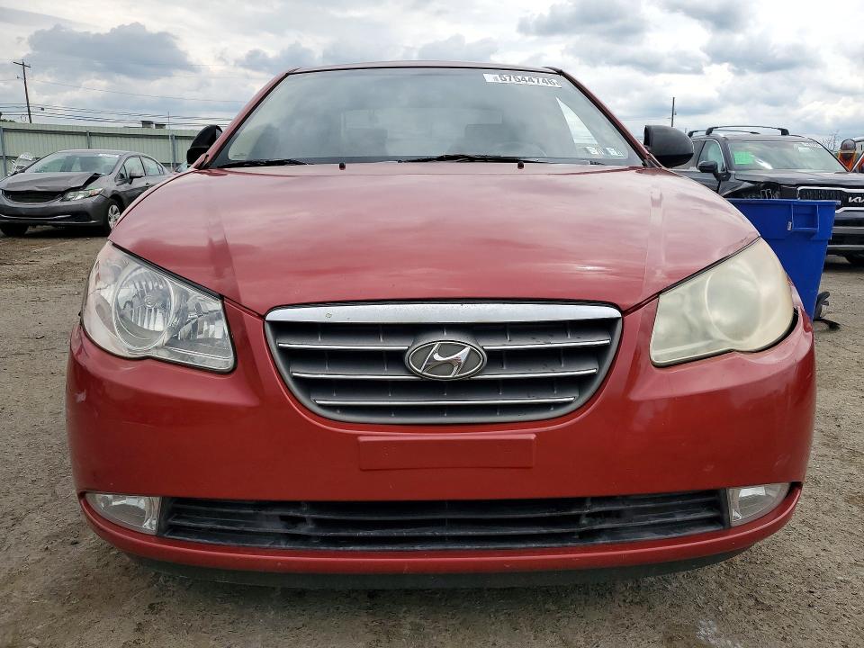 2009 Hyundai Elantra VIN KMHDU46D09U825223 COPART salvage auction — FRONT END, Pa - Certificate Of Salvage, sold $400 on 2026-07-31 (photo 5)