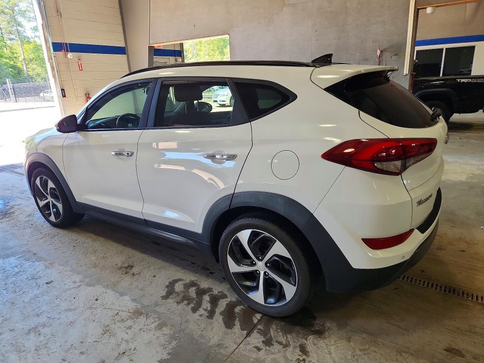 2016 Hyundai Tucson VIN KM8J33A27GU161182 COPART salvage auction — MECHANICAL, Wv - Certificate Of Title, sold $3,100 on 2026-07-10 (photo 2)
