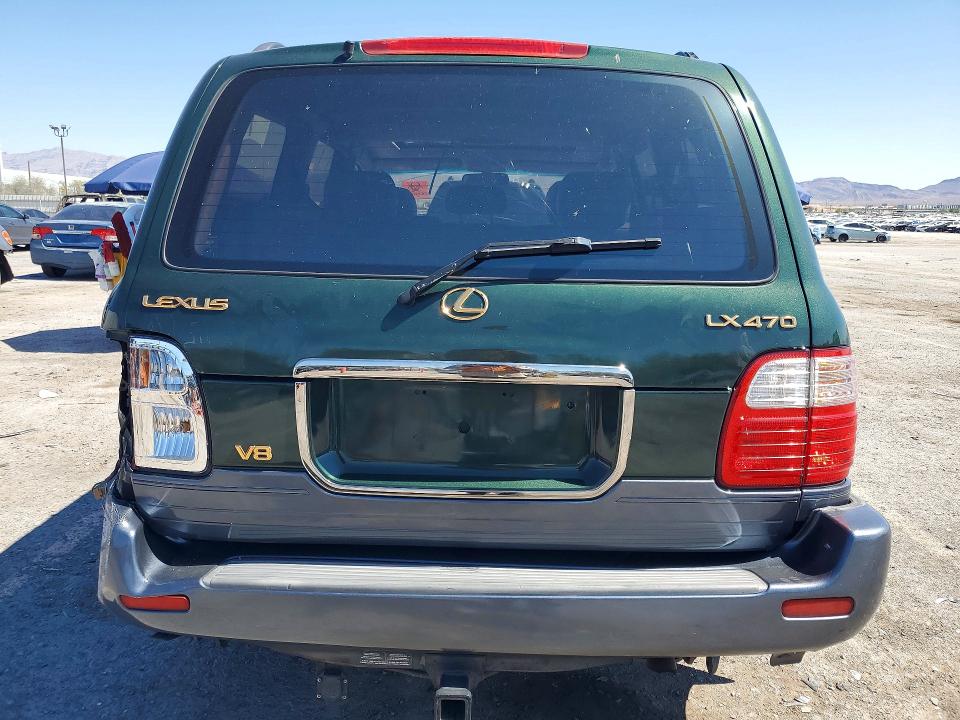 2000 Lexus Lx VIN JT6HT00W3Y0106704 COPART salvage auction — ROLLOVER, NV - SALVAGE TITLE, sold $200 on 2026-07-21 (photo 6)
