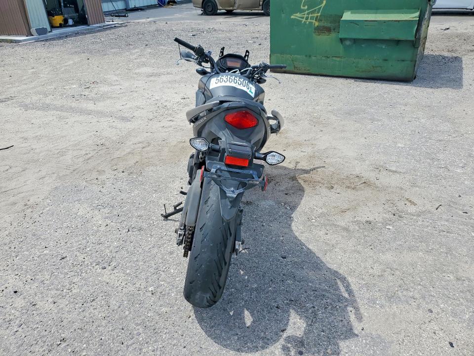 2013 Honda Cb VIN MLHPC4617D5001021 COPART salvage auction — FRONT END, Fl - Cert Of Title Slvg Rebuildable, sold $90 on 2026-07-02 (photo 4)