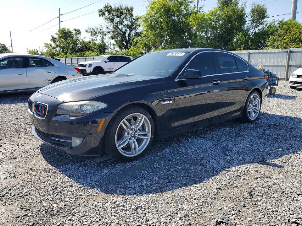 2013 BMW 5er VIN WBAXG5C53DDY36461 COPART salvage auction — MINOR DENT/SCRATCHES, Fl - Certificate Of Title (P), sold $1,300 on 2026-07-28 (photo 1)