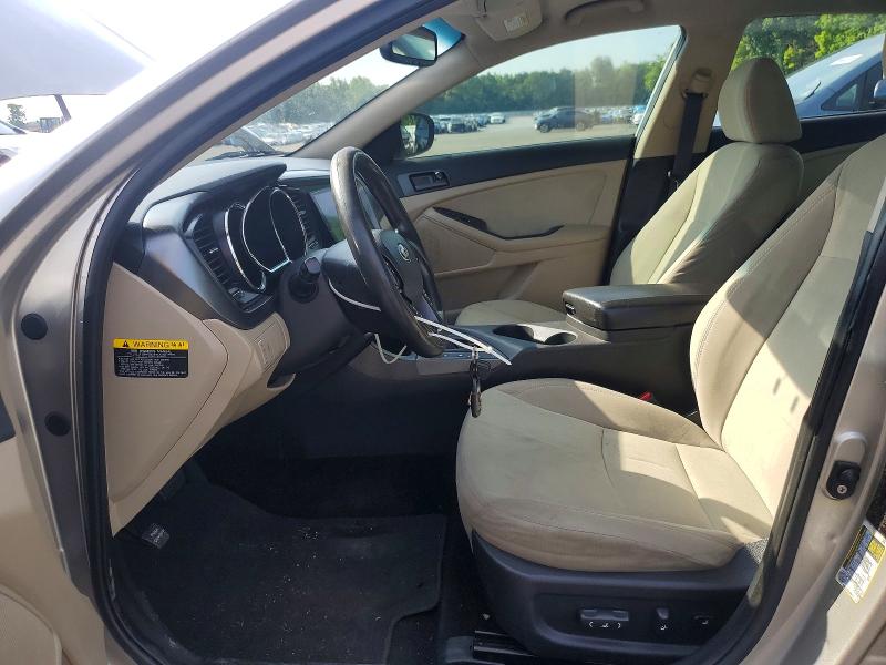 2013 Kia Optima VIN KNAGM4A74D5416239 COPART salvage auction — REAR END, Nj - Cert Of Title-Salvage, sold $625 on 2026-07-02 (photo 7)