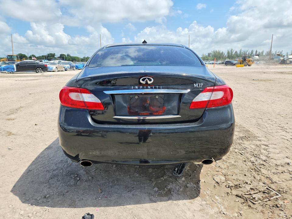 2012 Infiniti M VIN JN1BY1AP3CM331951 COPART salvage auction — FRONT END, FL - CERTIFICATE OF TITLE, sold $600 on 2026-07-02 (photo 6)