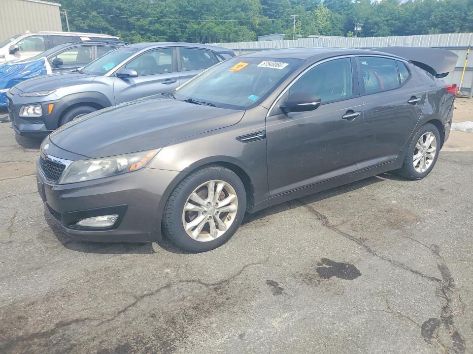 2013 Kia Optima VIN 5XXGN4A78DG252666 COPART salvage auction — REAR END, Ri - Salvage Certificate Of Title, sold $500 on 2026-07-30 (photo 1)