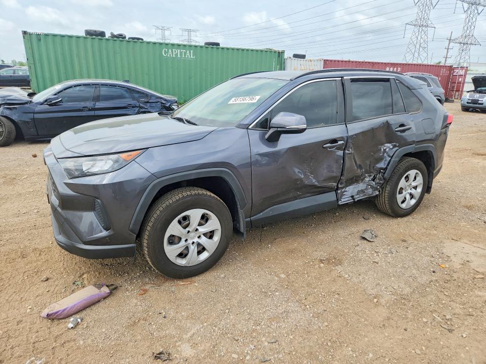2019 Toyota Rav 4 VIN JTMG1RFV6KD014239 COPART salvage auction — SIDE, Salvage Title, sold $6,700 on 2026-07-28 (photo 1)