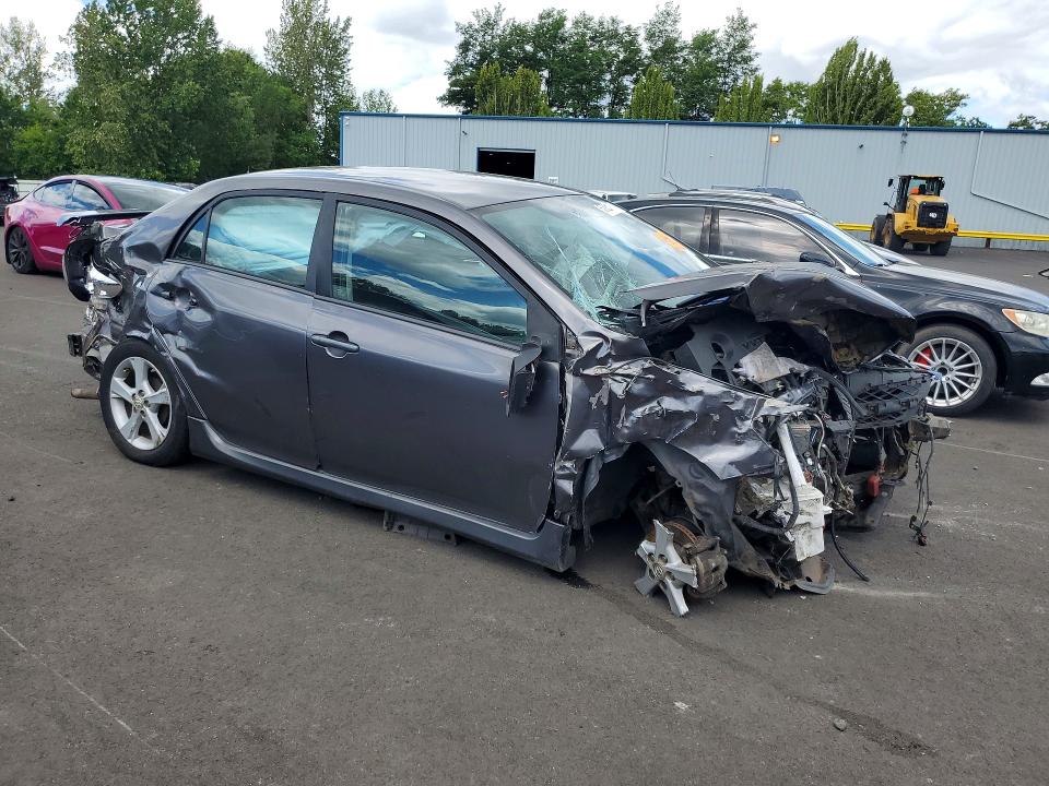 2012 Toyota Corolla VIN 5YFBU4EE7CP070078 COPART salvage auction — ALL OVER, Wa - Cert Of Ownership-Rebuilt, sold $150 on 2026-07-20 (photo 4)