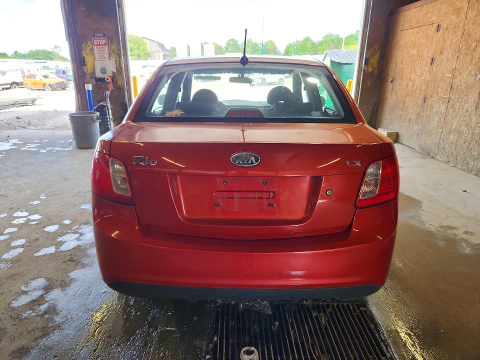 2010 Kia Rio VIN KNADH4A39A6665405 COPART salvage auction — FRONT END, Pa - Certificate Of Salvage, sold $150 on 2026-07-09 (photo 6)