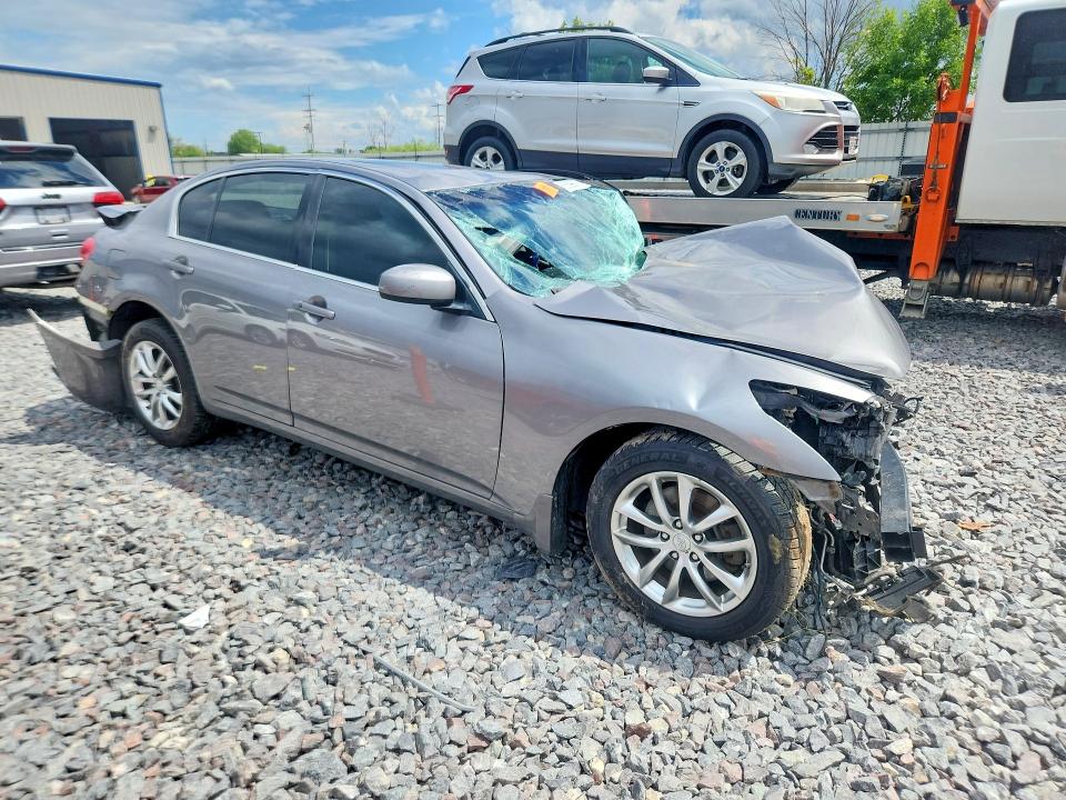 2008 Infiniti G35 VIN JNKBV61F88M277191 COPART salvage auction — FRONT END, Wi - Junked Vehicle Bill Of Sale, sold $150 on 2026-07-20 (photo 4)