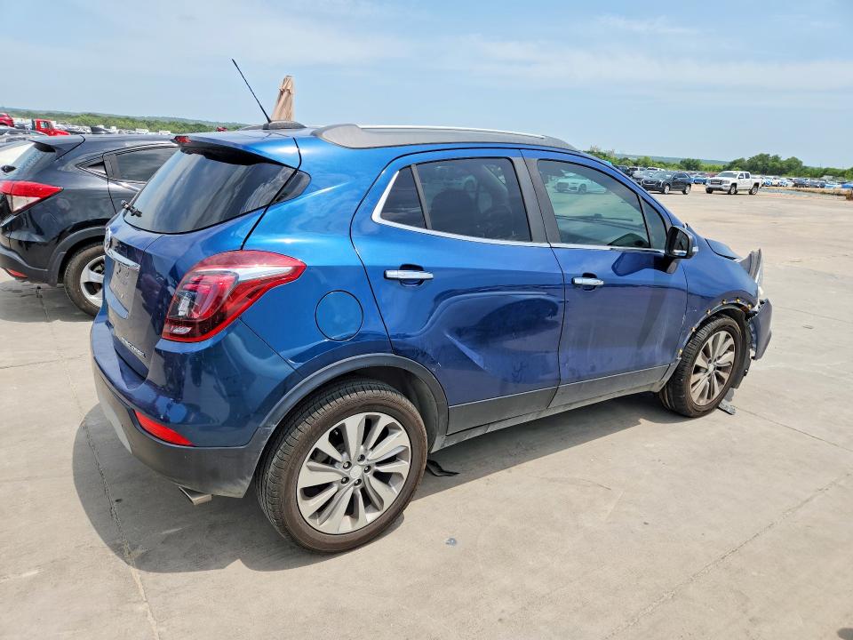 2019 Buick Encore VIN KL4CJASB6KB959094 COPART salvage auction — FRONT END, TX - CERTIFICATE OF TITLE (P), sold $1,050 on 2026-07-27 (photo 3)