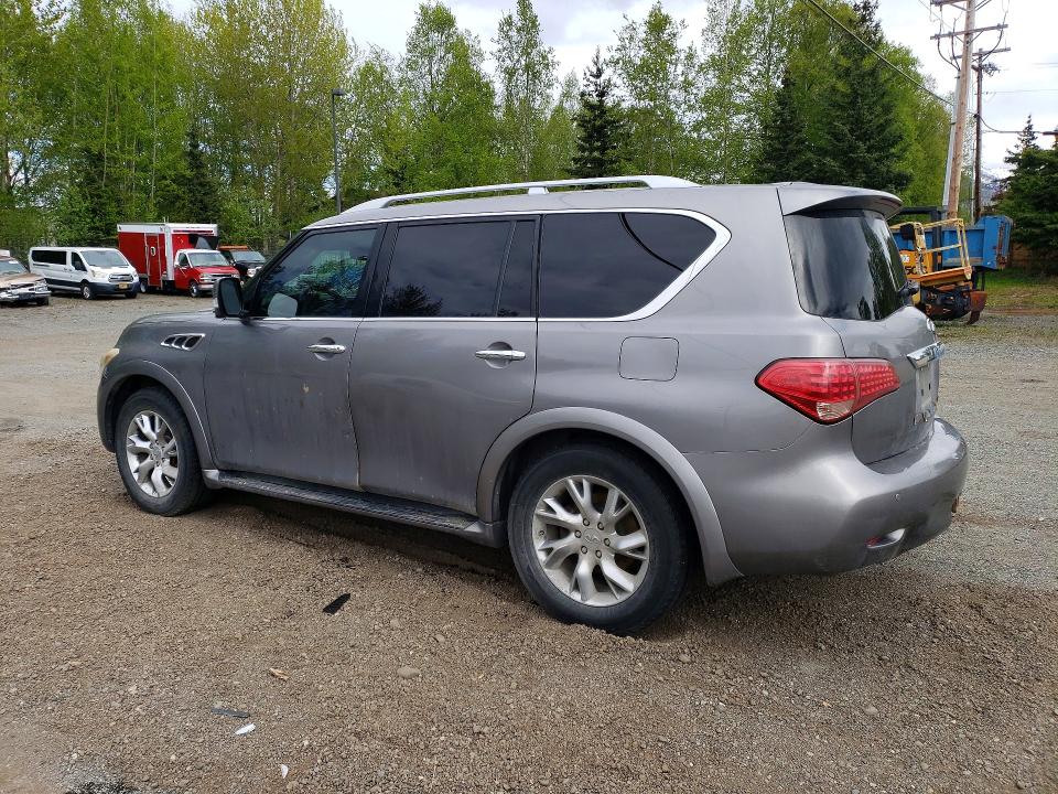 2011 Infiniti Qx56 VIN JN8AZ2NE9B9001869 COPART salvage auction — MINOR DENT/SCRATCHES, Ak - Certificate Of Vehicle Title, sold $1,250 on 2026-07-14 (photo 2)
