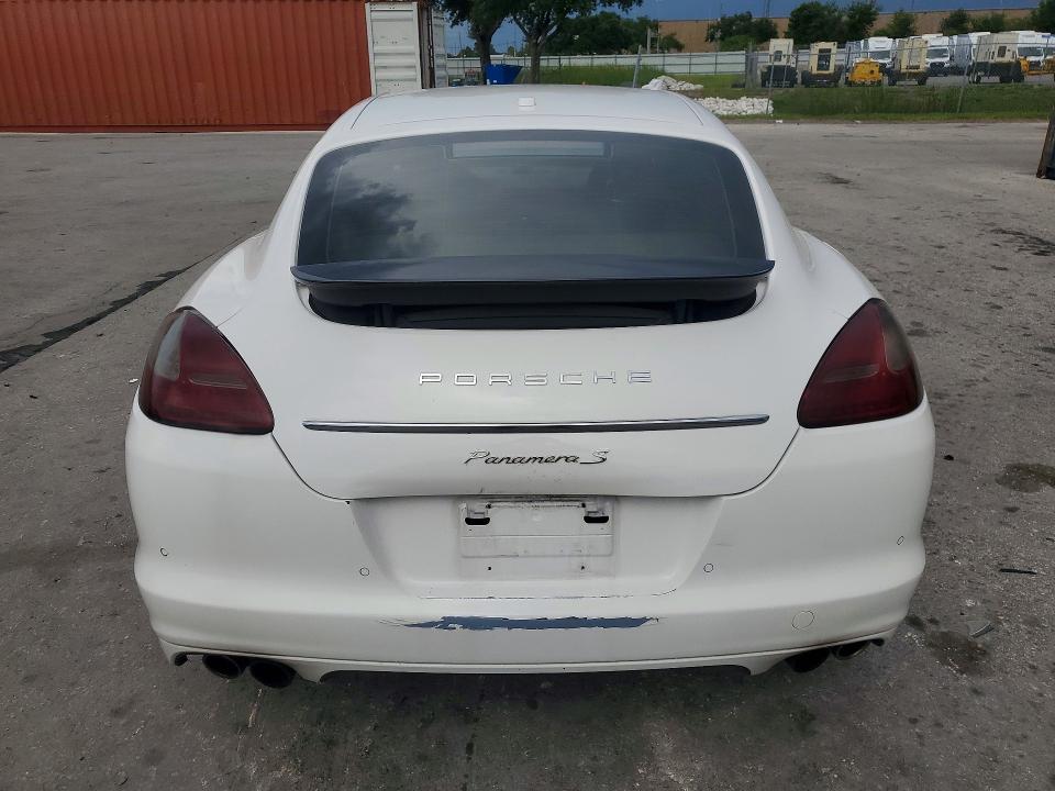 2011 Porsche Panamera VIN WP0AB2A78BL060874 COPART salvage auction — FRONT END, FL - CERT OF TTL-REBUILT&SLVG RBLD, sold $250 on 2026-07-21 (photo 6)