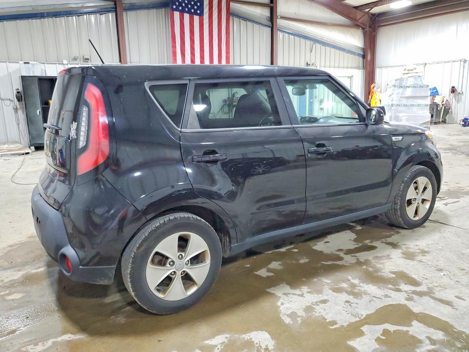 2015 Kia Soul VIN KNDJN2A29F7756198 COPART salvage auction — NORMAL WEAR, Mt - Certificate Of Title, sold $800 on 2026-07-08 (photo 3)