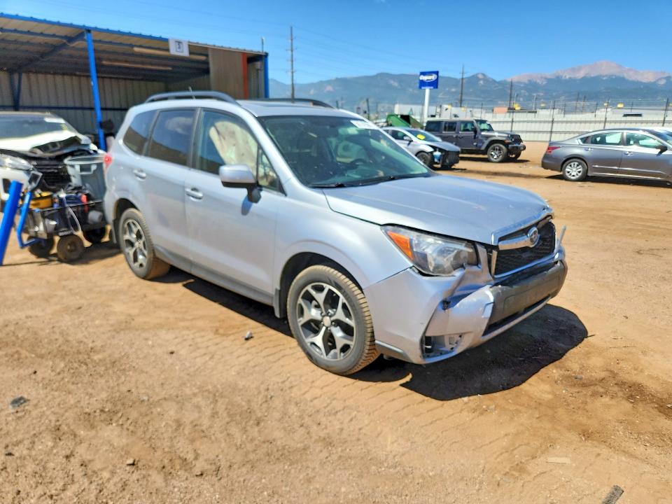 2015 Subaru Forester VIN JF2SJGDC8FH519893 COPART salvage auction — FRONT END, Co - Salvage Title, sold $825 on 2026-07-08 (photo 4)