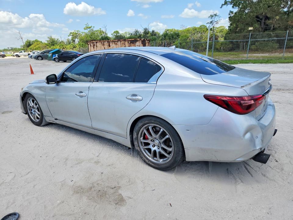2017 Infiniti Q50 VIN JN1FV7APXHM850810 COPART salvage auction — MECHANICAL, Fl - Cert Of Title-Rebuilt, sold $875 on 2026-07-29 (photo 2)