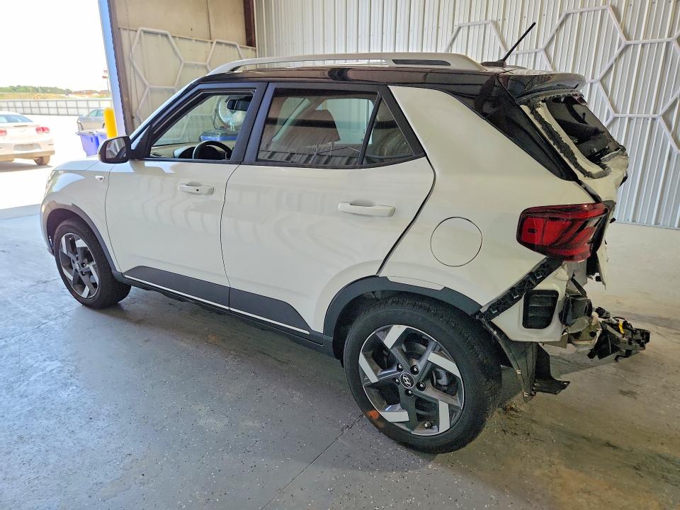 2025 Hyundai Venue VIN KMHRC8A30SU412285 COPART salvage auction — REAR END, Nc - Salvage Certificate Of Title, sold $250 on 2026-07-28 (photo 2)