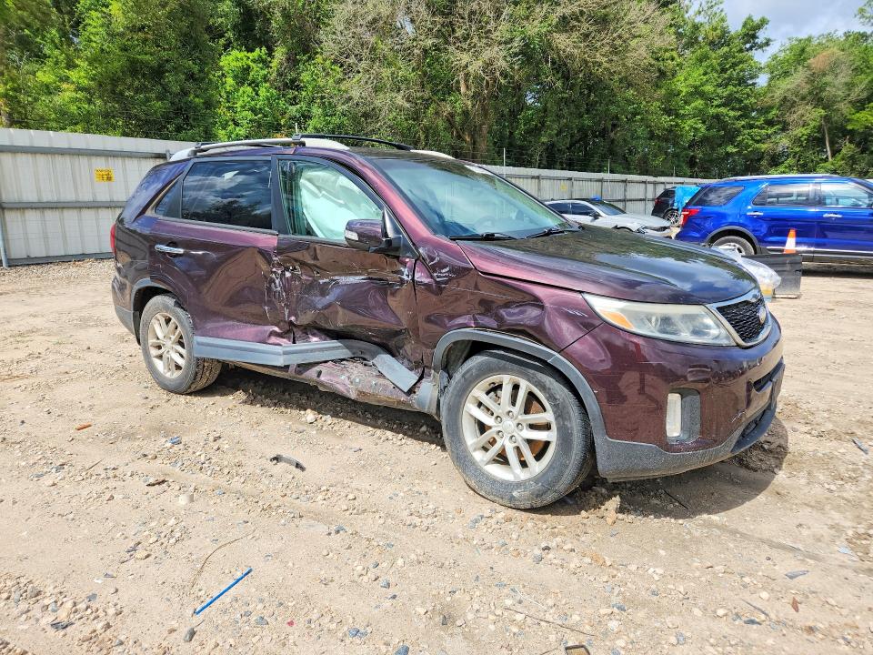 2014 Kia Sorento VIN 5XYKT3A66EG436163 COPART salvage auction — SIDE, Ga - Cert Of Title-Salvage, sold $150 on 2026-07-24 (photo 4)