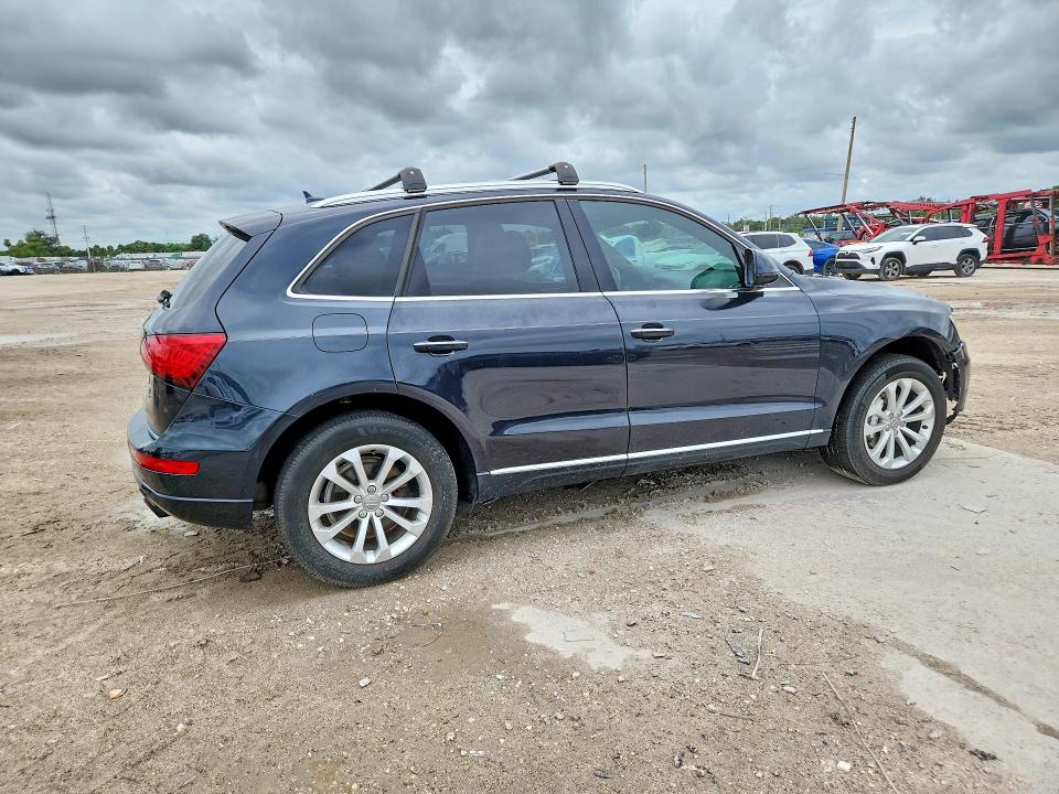 2015 Audi Q5 VIN WA1LFAFP3FA096371 COPART salvage auction — FRONT END, Fl - Certificate Of Title, sold $2,100 on 2026-07-09 (photo 3)