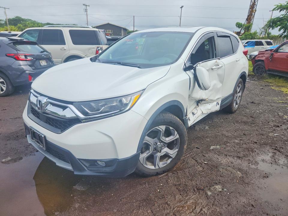 2019 Honda Cr-v VIN 7FARW2H81KE057649 COPART salvage auction — SIDE, Hi - Certificate Of Salvage, sold $4,500 on 2026-07-13 (photo 1)