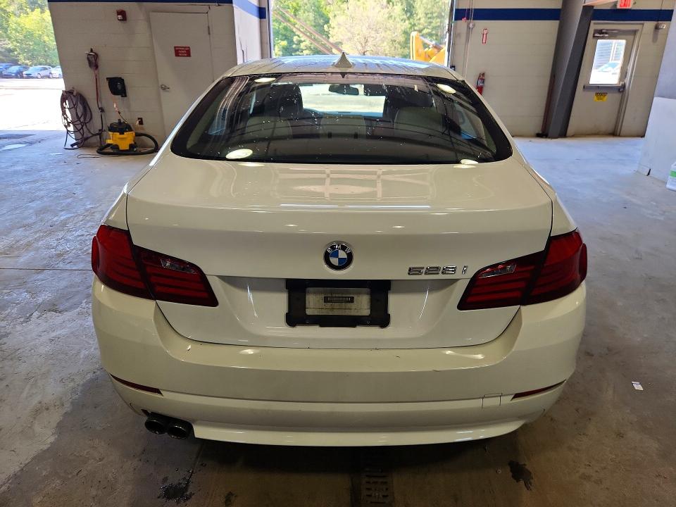2011 BMW 5 series VIN WBAFR1C59BC750511 COPART salvage auction — FRONT END, Va - Cert Of Title - Salvage, sold $900 on 2026-07-10 (photo 6)