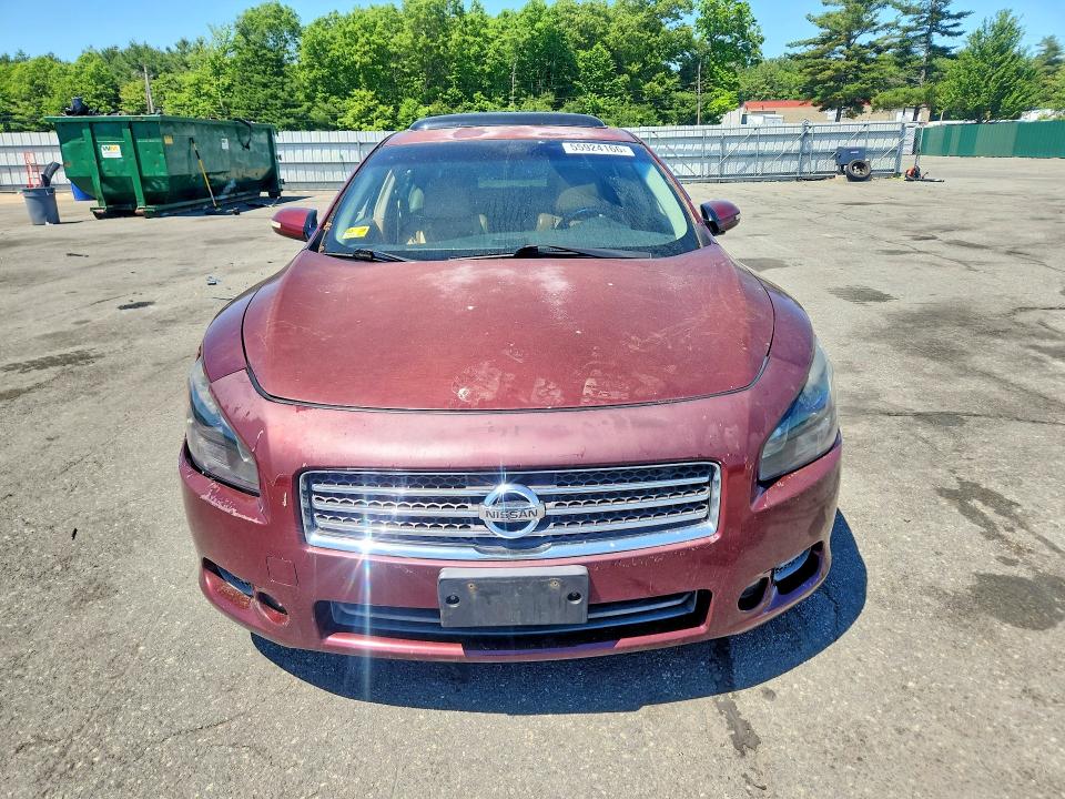 2010 Nissan Maxima VIN 1N4AA5AP2AC801559 COPART salvage auction — REAR END, Ri - Salvage Certificate Of Title, sold $425 on 2026-07-09 (photo 5)
