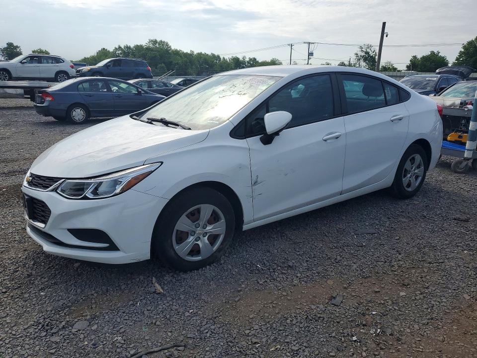 2017 Chevrolet Cruze VIN 1G1BC5SM9H7233416 COPART salvage auction — FRONT END, Nj - Cert Of Title-Salvage, sold $1,600 on 2026-07-02 (photo 1)