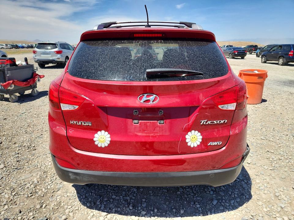 2012 Hyundai Tucson VIN KM8JUCAC5CU444325 COPART salvage auction — FRONT END, UT - SALVAGE CERTIFICATE, sold $1,000 on 2026-07-31 (photo 6)