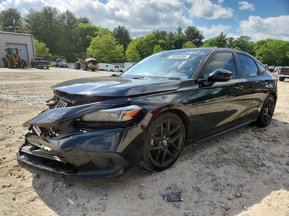 2024 Honda Civic VIN 19XFL2H88RE011064 COPART salvage auction — FRONT END, Ma - Certificate Of Title (P), sold $10,600 on 2026-07-30 (photo 1)