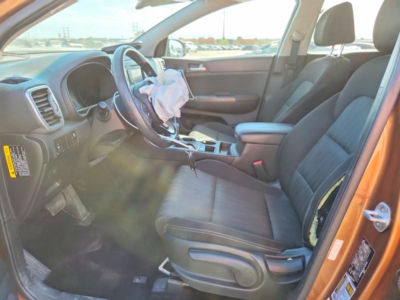 2019 Kia Sportage VIN KNDPM3AC0K7514342 COPART salvage auction — FRONT END, Az - Cert Of Title - Salvage, sold $2,200 on 2026-07-31 (photo 7)