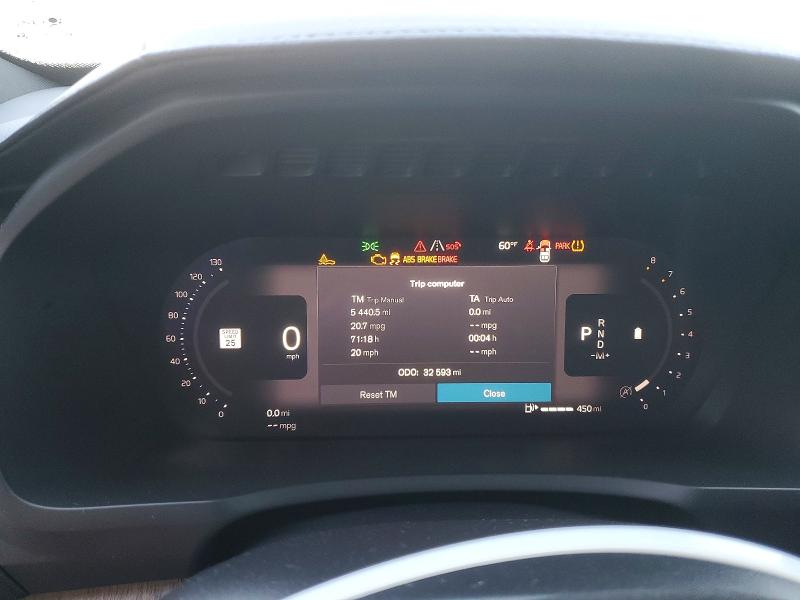 2024 Volvo Xc90 VIN YV4062PF5R1159332 COPART salvage auction — WATER/FLOOD, Ga - Cert Of Title-Flood Salvage, sold $23,600 on 2026-08-07 (photo 9)