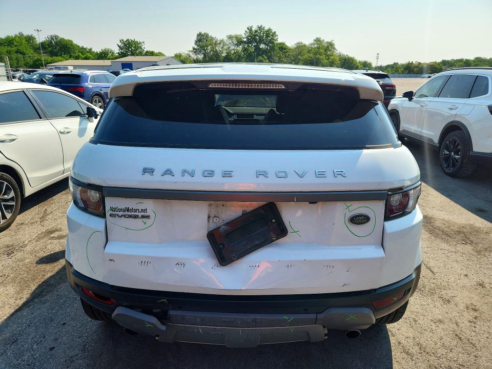 2015 Land rover RANGE ROVER VIN SALVP2BG2FH077124 COPART salvage auction — REAR END, Nj - Cert Of Title-Salvage, sold $150 on 2026-07-21 (photo 6)