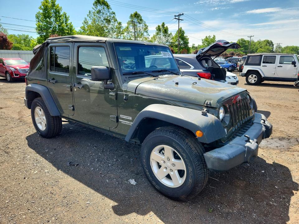 2016 Jeep VIN 1C4BJWDG4GL144174 COPART salvage auction — ROOF, Ct - Cert Of Title-Salvage, sold $4,450 on 2026-07-02 (photo 4)