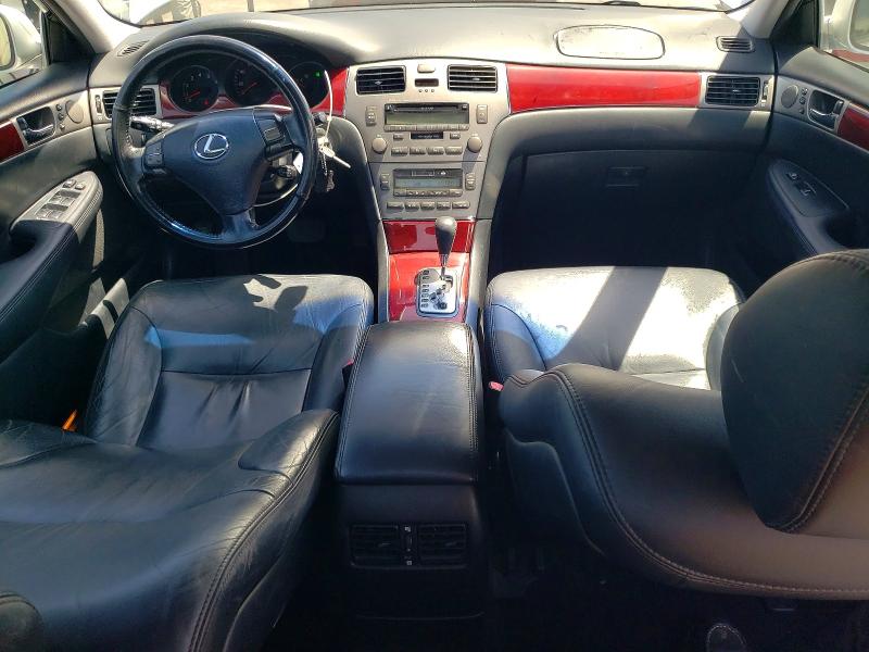 2005 Lexus Es 330 VIN JTHBA30G755058507 COPART salvage auction — FRONT END, CA - SALVAGE CERTIFICATE, sold $1,400 on 2026-07-17 (photo 8)