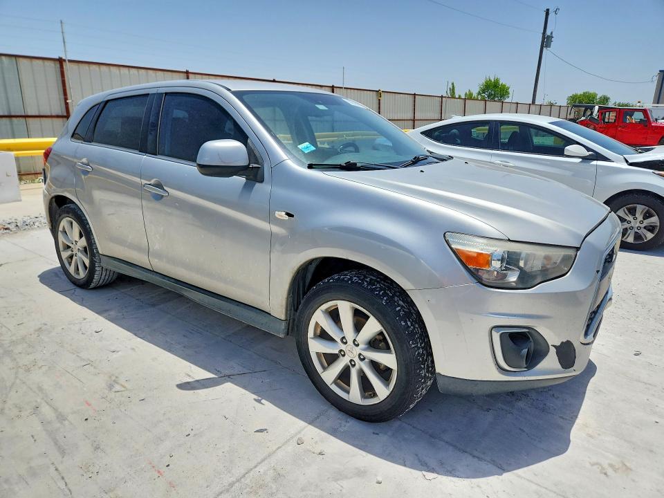 2014 Mitsubishi Outlander sport VIN 4A4AP4AU4EE019503 COPART salvage auction — SIDE, Tx - Certificate Of Title, sold $225 on 2026-07-09 (photo 4)