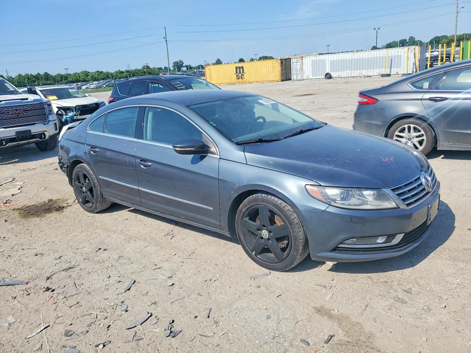 2013 Volkswagen Passat cc VIN WVWBP7AN3DE567870 COPART salvage auction — REAR END, In - Cert Of Title-Salvage Title, sold $225 on 2026-07-21 (photo 4)