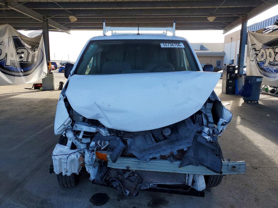2018 Nissan Nv VIN 3N6CM0KN9JK695662 COPART salvage auction — FRONT END, Ca - Salvage Certificate, sold $750 on 2026-07-02 (photo 5)