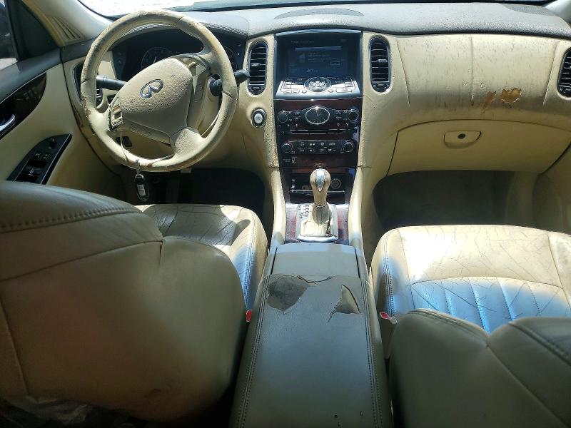 2010 Infiniti Ex35 VIN JN1AJ0HP9AM700132 COPART salvage auction — REAR END, Al - Cert Of Title-Salvage Title, sold $400 on 2026-07-28 (photo 8)