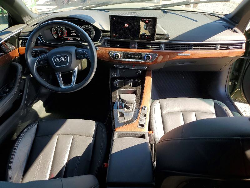 2022 Audi A5 VIN WAUWAGF54NN004577 COPART salvage auction — FRONT END, Ca - Salvage Certificate, sold $11,300 on 2026-07-28 (photo 8)