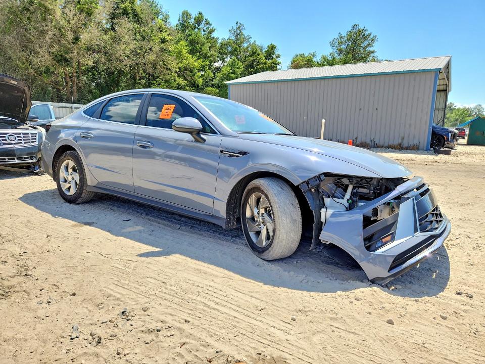 2026 Hyundai Sonata VIN KMHL24JAXTA526913 COPART salvage auction — FRONT END, Fl - Certificate Of Destruction, sold $9,100 on 2026-07-17 (photo 4)