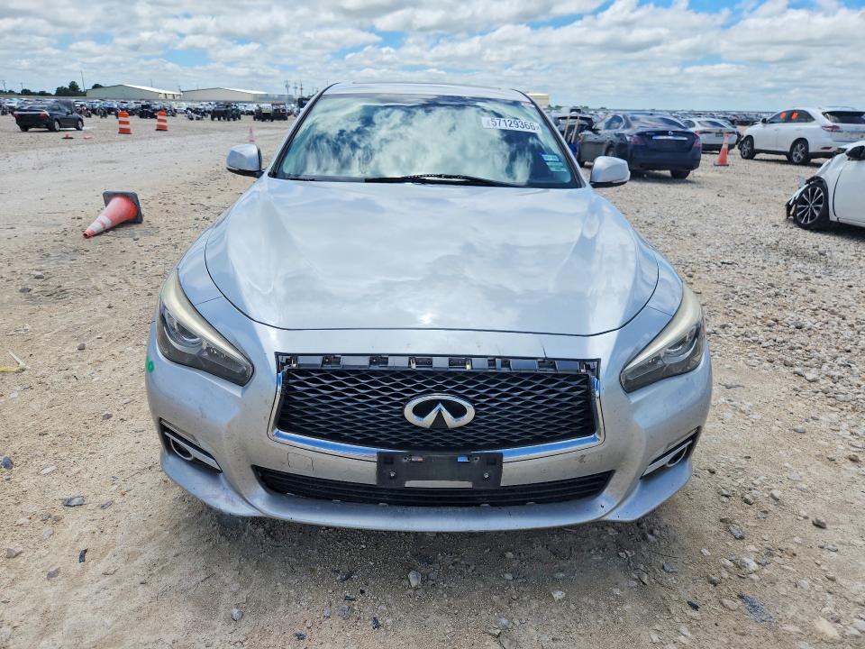 2016 Infiniti Q50 VIN JN1CV7AP5GM201692 COPART salvage auction — SIDE, Tx - Salvage Vehicle Title, sold $90 on 2026-07-16 (photo 5)