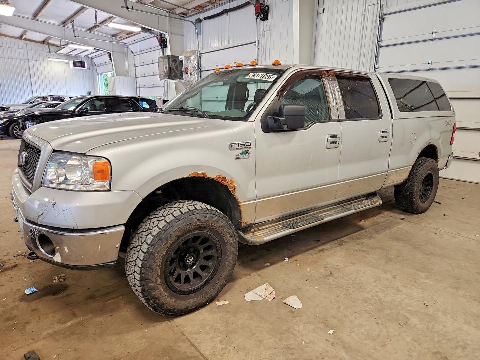 2006 Ford F-150 VIN 1FTPW14VX6FB59090 COPART salvage auction — SIDE, Wi - Certificate Of Title, sold $650 on 2026-07-02 (photo 1)