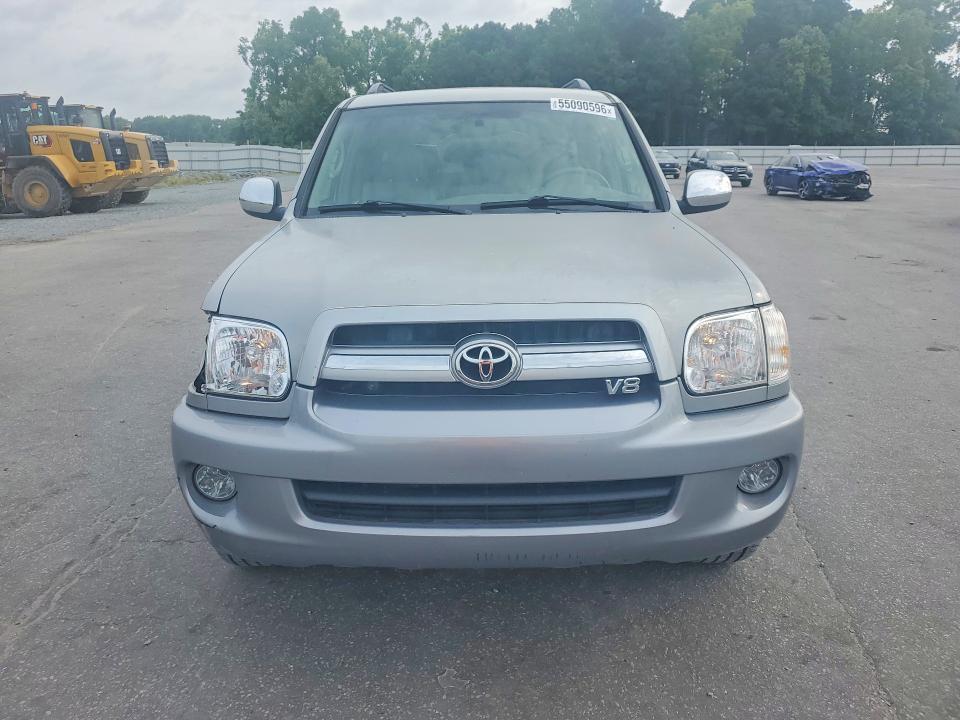 2007 Toyota Sequoia VIN 5TDZT38A67S291897 COPART salvage auction — FRONT END, Nc - Salvage Certificate Of Title, sold $1,100 on 2026-07-21 (photo 5)