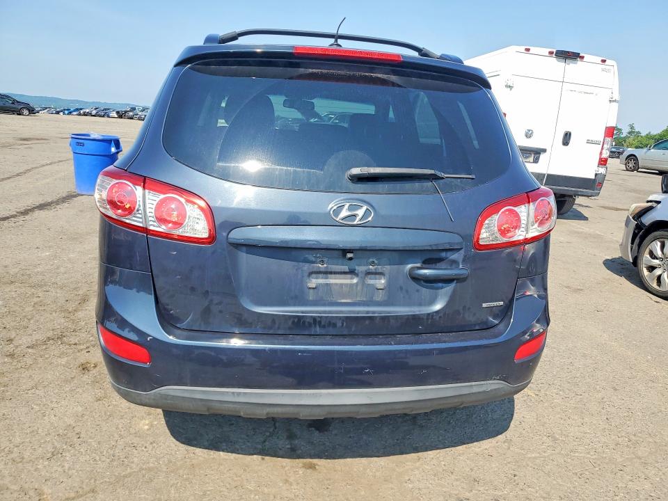 2011 Hyundai Santa fe VIN 5XYZHDAG7BG038986 COPART salvage auction — FRONT END, Pa - Cert Of Title, sold $800 on 2026-07-26 (photo 6)