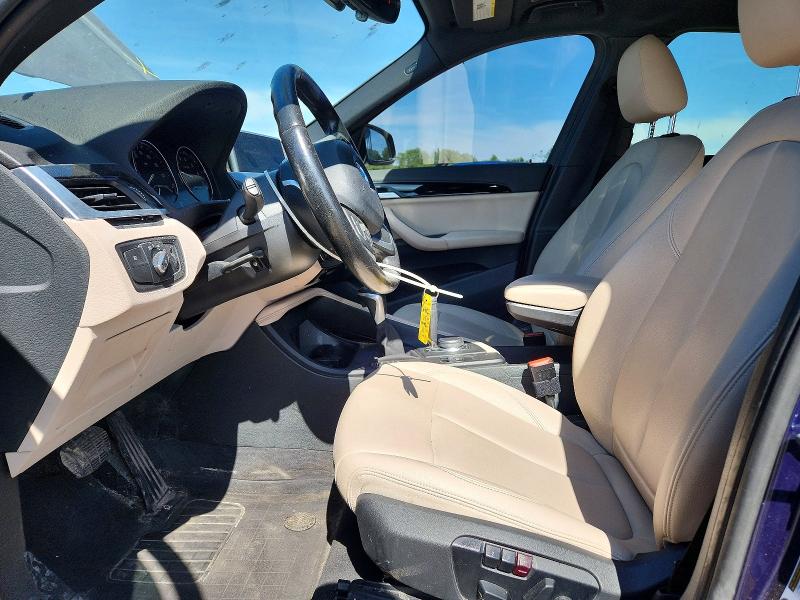 2019 BMW X1 VIN WBXHU7C5XK3H44638 COPART salvage auction — FRONT END, Il - Salvage Certificate, sold $3,500 on 2026-07-31 (photo 7)