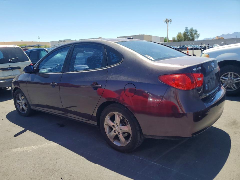 2008 Hyundai Elantra VIN KMHDU46D68U540864 COPART salvage auction — REAR END, NV - LIEN PAPERS, CLEAN TITLE, sold $450 on 2026-07-13 (photo 2)